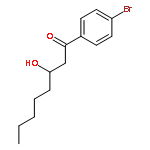 1-Octanone, 1-(4-bromophenyl)-3-hydroxy-