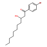 1-Undecanone, 1-(4-bromophenyl)-3-hydroxy-