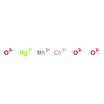 Cobalt magnesium manganese oxide