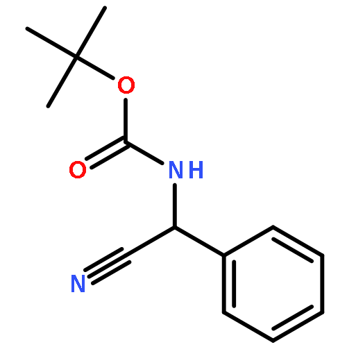 Carbamic acid, [(R)-cyanophenylmethyl]-, 1,1-dimethylethyl ester