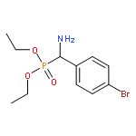 Phosphonic acid, [amino(4-bromophenyl)methyl]-, diethyl ester