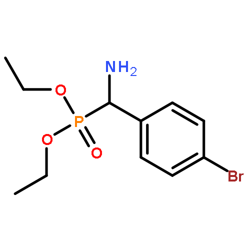 Phosphonic acid, [amino(4-bromophenyl)methyl]-, diethyl ester