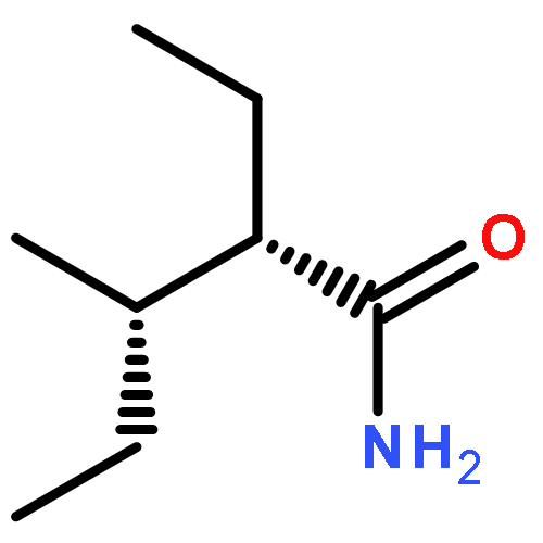 Pentanamide, 2-ethyl-3-methyl-, (2S,3S)-