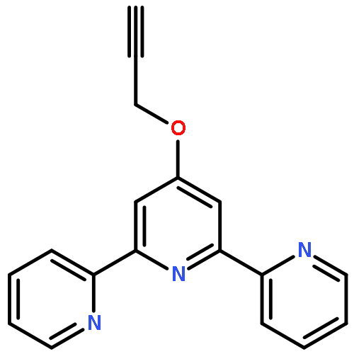 2,2':6',2''-Terpyridine, 4'-(2-propynyloxy)-