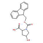 (2S,4S)-1-(((9H-Fluoren-9-yl)methoxy)carbonyl)-4-hydroxypyrrolidine-2-carboxylic acid