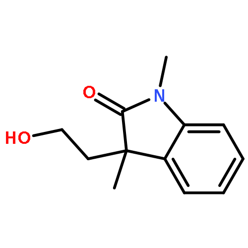 2H-Indol-2-one, 1,3-dihydro-3-(2-hydroxyethyl)-1,3-dimethyl-, (3S)-