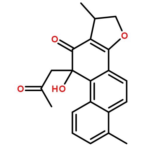 (1R,10S)-10-hydroxy-1,6-dimethyl-10-(2-oxopropyl)-1,10-dihydrophenanthro[1,2-b]furan-11(2H)-one