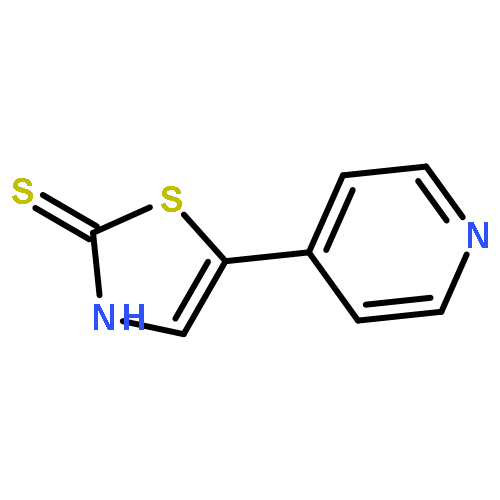 2(3H)-Thiazolethione, 5-(4-pyridinyl)-