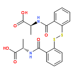 L-Alanine, N,N'-[dithiobis(2,1-phenylenecarbonyl)]bis-