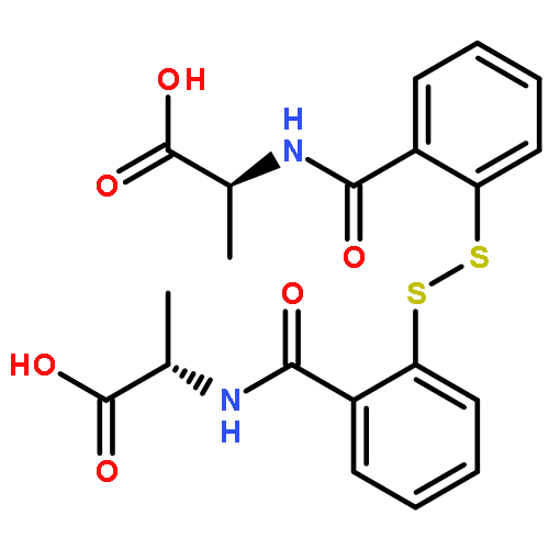 L-Alanine, N,N'-[dithiobis(2,1-phenylenecarbonyl)]bis-