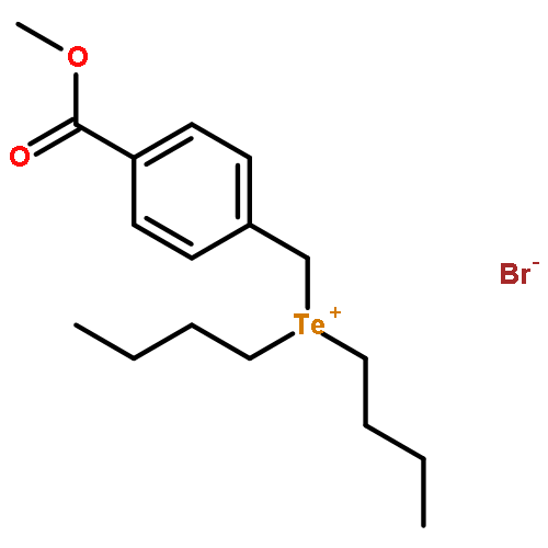 Telluronium, dibutyl[[4-(methoxycarbonyl)phenyl]methyl]-, bromide