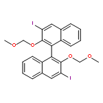 3,3'-diiodo-2,2'-bis(methoxymethoxy)-1,1'-binaphthalene
