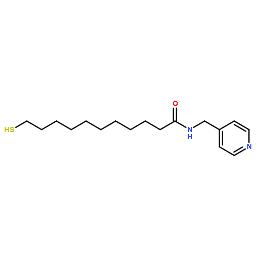 Undecanamide, 11-mercapto-N-(4-pyridinylmethyl)-