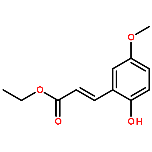 2-Propenoic acid, 3-(2-hydroxy-5-methoxyphenyl)-, ethyl ester, (2E)-