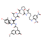 MCA-TYR-VAL-ALA-ASP-ALA-PRO-LYS(DNP)-OH