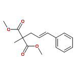 PROPANEDIOIC ACID, METHYL[(2E)-3-PHENYL-2-PROPENYL]-, DIMETHYL ESTER