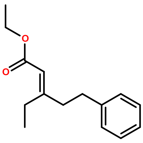 2-Pentenoic acid, 3-ethyl-5-phenyl-, ethyl ester, (2E)-