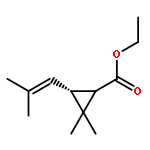 ethyl (3R)-2,2-dimethyl-3-(2-methylprop-1-en-1-yl)cyclopropanecarboxylate