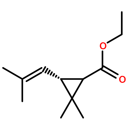 ethyl (3R)-2,2-dimethyl-3-(2-methylprop-1-en-1-yl)cyclopropanecarboxylate