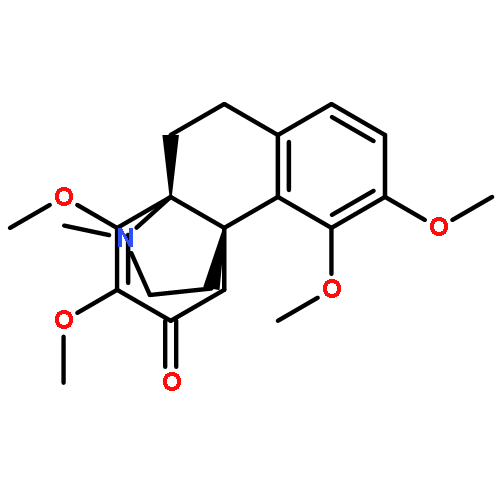 Hasubanan-6-one,7,8-didehydro-3,4,7,8-tetramethoxy-17-methyl-