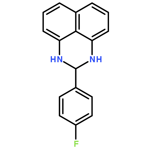 2-(4-fluorophenyl)-2,3-dihydro-1h-perimidine