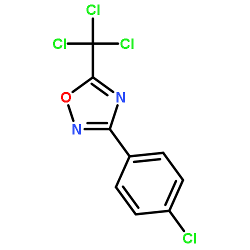 1,2,4-OXADIAZOLE, 3-(4-CHLOROPHENYL)-5-(TRICHLOROMETHYL)-