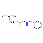 Benzamide, N-[2-(4-methoxyphenyl)-2-oxoethyl]-