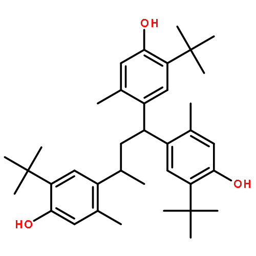 Phenol,4,4',4''-(1-methyl-1-propanyl-3-ylidene)tris[2-(1,1-dimethylethyl)-5-methyl-