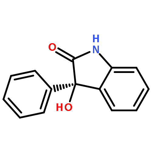 (3R)-3-hydroxy-3-phenyl-1,3-dihydro-2H-indol-2-one