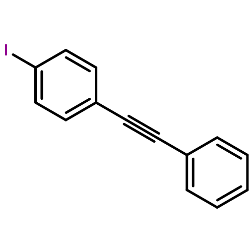 Benzene, 1-iodo-4-(phenylethynyl)-