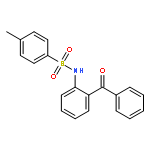 Benzenesulfonamide,N-(2-benzoylphenyl)-4-methyl-