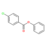 Benzoic acid,4-chloro-, phenyl ester