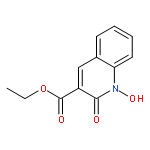 3-Quinolinecarboxylic acid, 1,2-dihydro-1-hydroxy-2-oxo-, ethyl ester