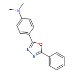 Benzenamine, N,N-dimethyl-4-(5-phenyl-1,3,4-oxadiazol-2-yl)-