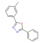 2-(3-methylphenyl)-5-phenyl-1,3,4-oxadiazole