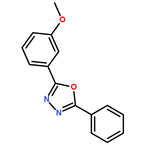 2-(3-Methoxyphenyl)-5-phenyl-1,3,4-oxadiazole