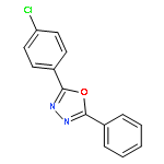 2-(4-chlorophenyl)-5-phenyl-[1,3,4]oxadiazole