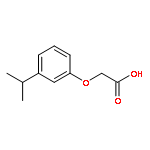 Acetic acid, [3-(1-methylethyl)phenoxy]-