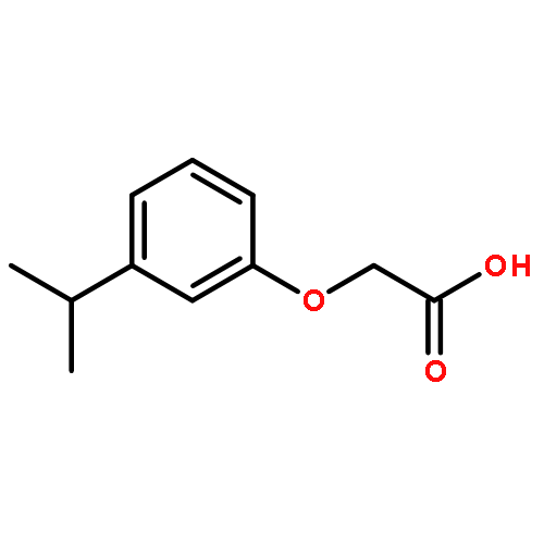 Acetic acid, [3-(1-methylethyl)phenoxy]-