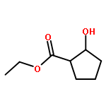 Cyclopentanecarboxylicacid, 2-hydroxy-, ethyl ester, (1R,2R)-rel-