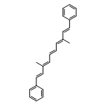 Benzene, 1,1'-(3,8-dimethyl-1,3,5,7,9-decapentaene-1,10-diyl)bis-