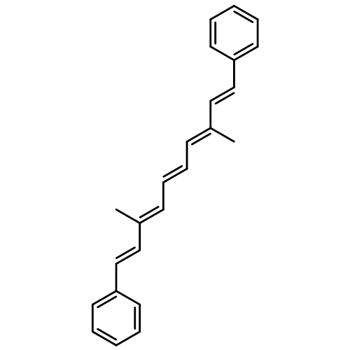 Benzene, 1,1'-(3,8-dimethyl-1,3,5,7,9-decapentaene-1,10-diyl)bis-