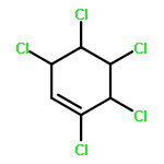 Cyclohexene, 1,3,4,5,6-pentachloro-