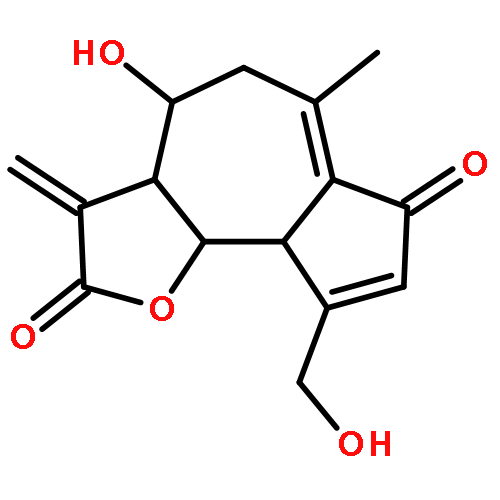 Azuleno[4,5-b]furan-2,7-dione,3,3a,4,5,9a,9b-hexahydro-4-hydroxy-9-(hydroxymethyl)-6-methyl-3-methylene-,(3aR,4S,9aS,9bR)-