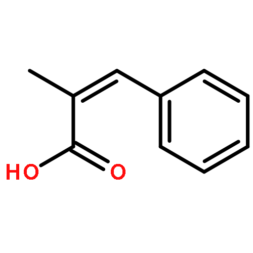 2-Propenoic acid, 2-methyl-3-phenyl-, (2E)-