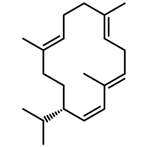 1,3,6,10-Cyclotetradecatetraene,3,7,11-trimethyl-14-(1-methylethyl)-, (1E,3Z,6E,10E,14S)-