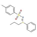 4-methyl-N-[phenyl(propyl)-lambda~4~-sulfanylidene]benzenesulfonamide