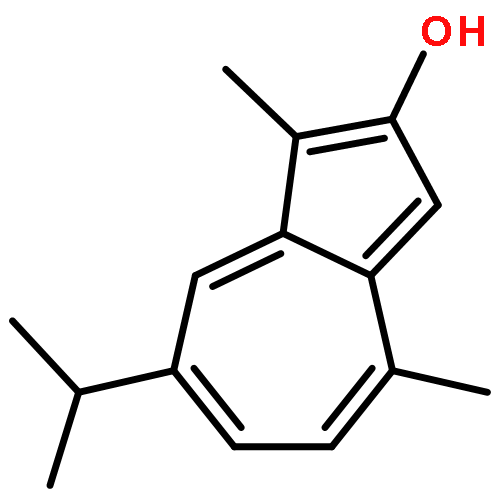 2-Azulenol, 1,4-dimethyl-7-(1-methylethyl)-