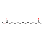 Tetradecanoic acid,13-oxo-, methyl ester