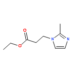 Ethyl 3-(2-methyl-1H-imidazol-1-yl)propanoate